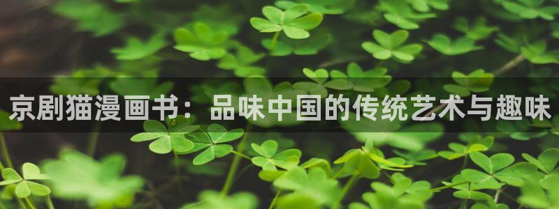 谷围南亭包子漫画：京剧猫漫画书：品味中国的传统艺术与趣味